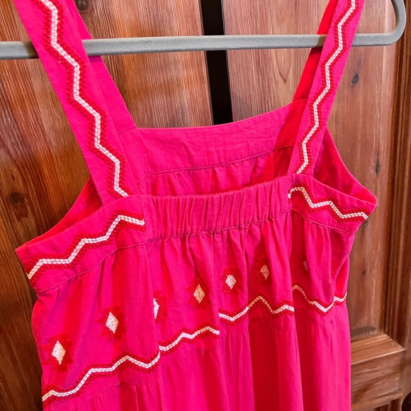 NWT ANN TAYLOR LOFT EMBROIDERED Midi Dress - Picture 5 of 9